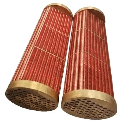 Kupra Naĝilo Marine Shell Core Intercooler Heat Exchanger